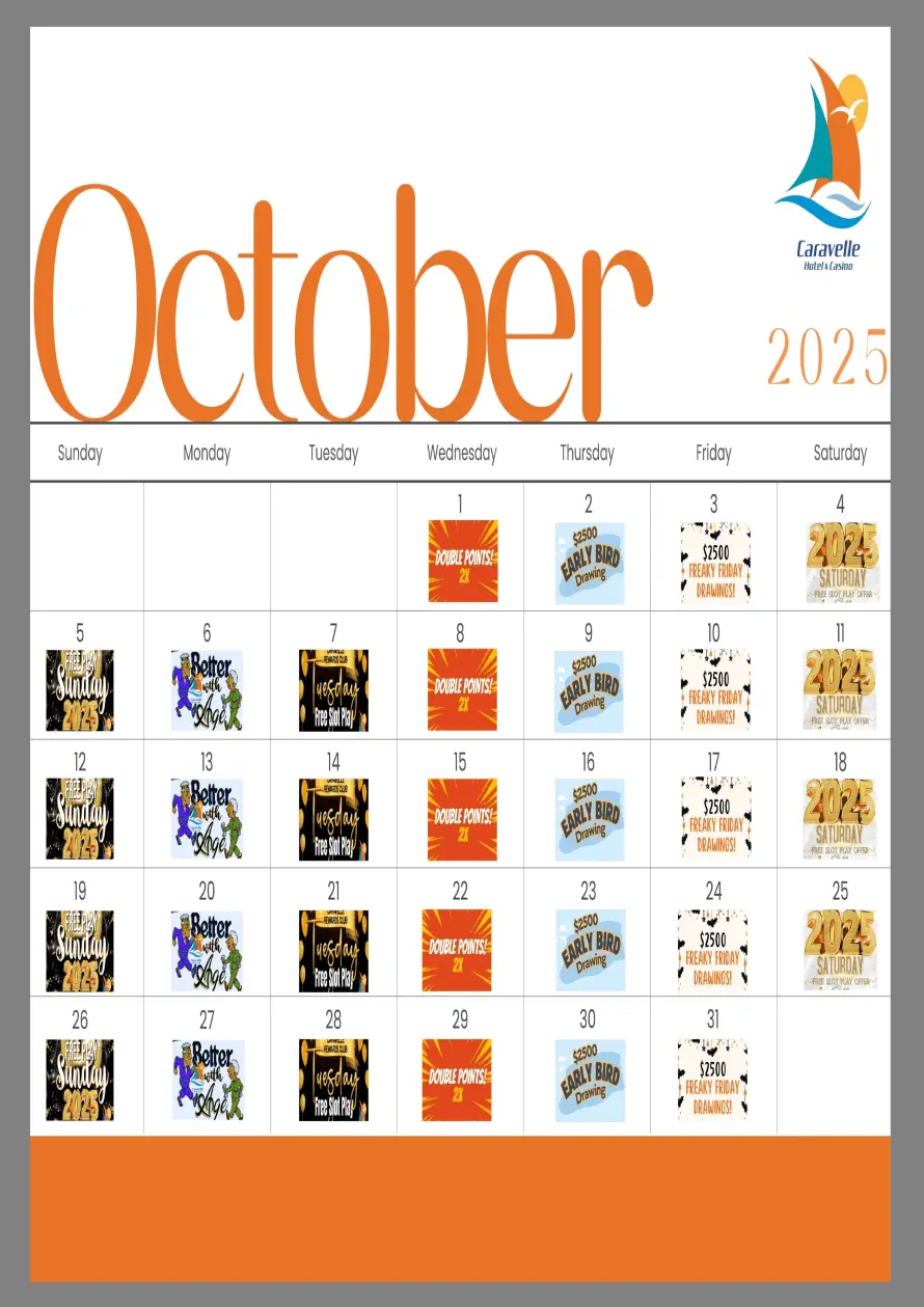 March Promotions Calendar